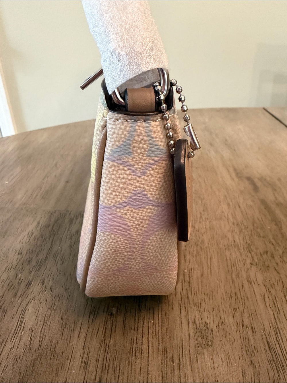 NWT Coach Nolita 19 in rainbow signature coated canvas - Picture 2 of 3